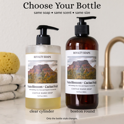 Yuzu Blossom + Cactus Fruit Castile Liquid Hand Soap