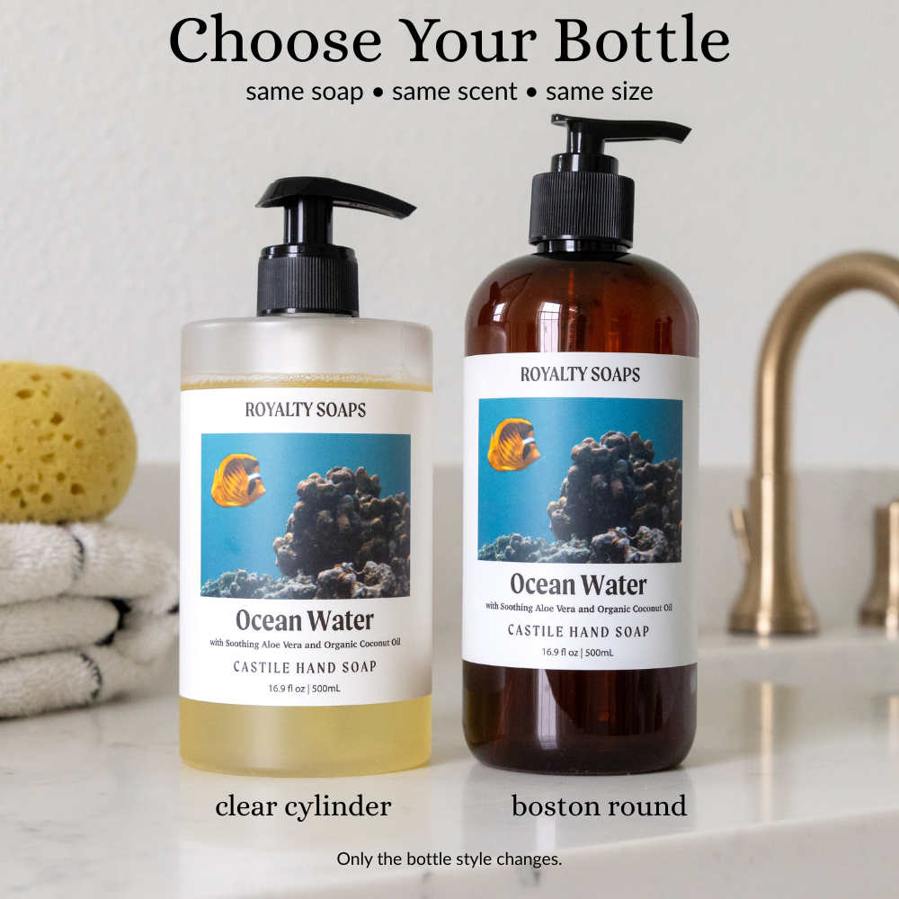 Ocean Water Castile Liquid Hand Soap