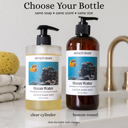 Ocean Water Castile Liquid Hand Soap