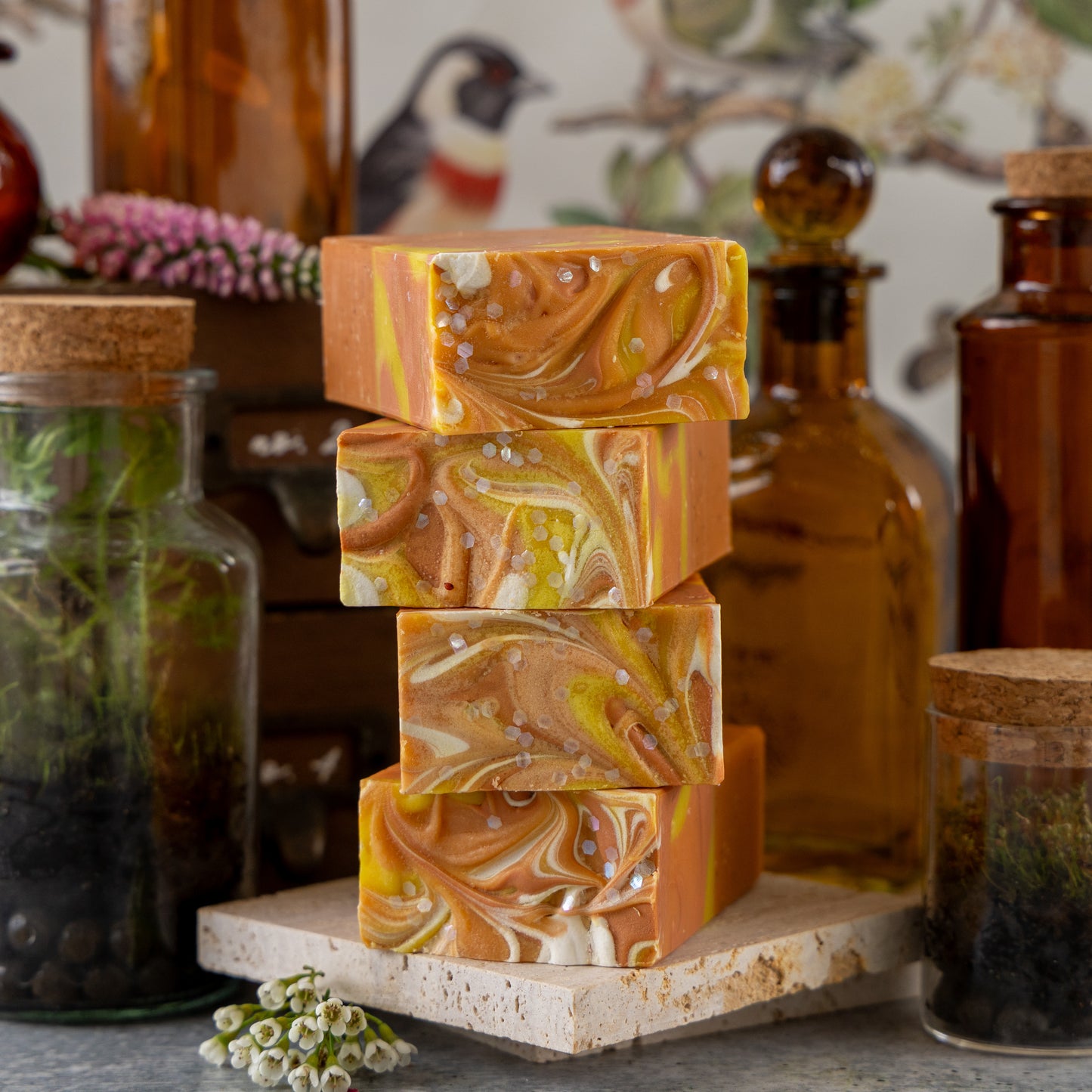 Mandarin + Elderflower Artisan Soap