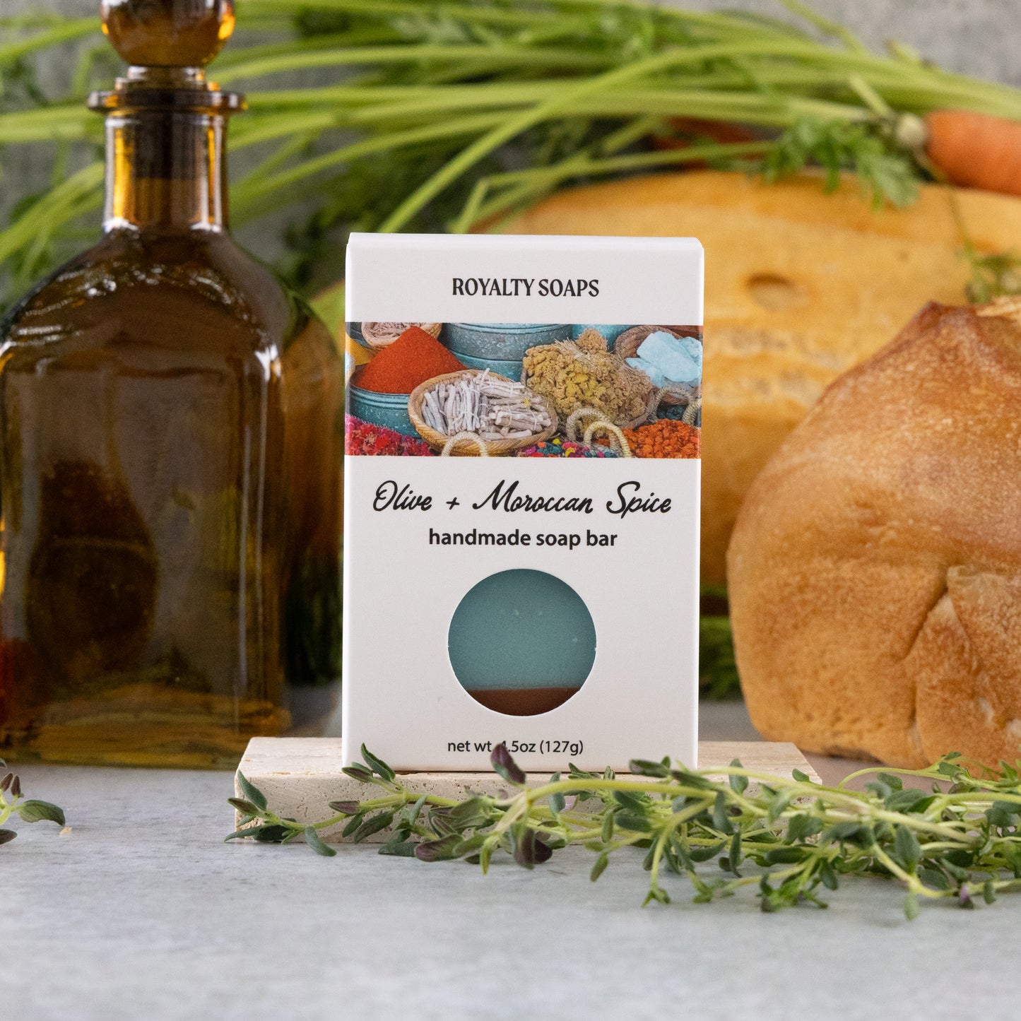 Olive + Moroccan Spice Artisan Soap