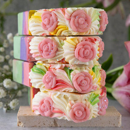 Market Bouquet Frosted Soap