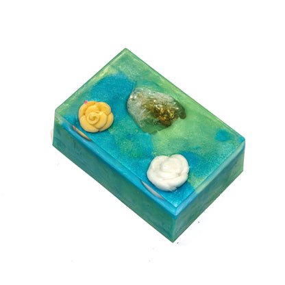 Garden Isle Glass Soap