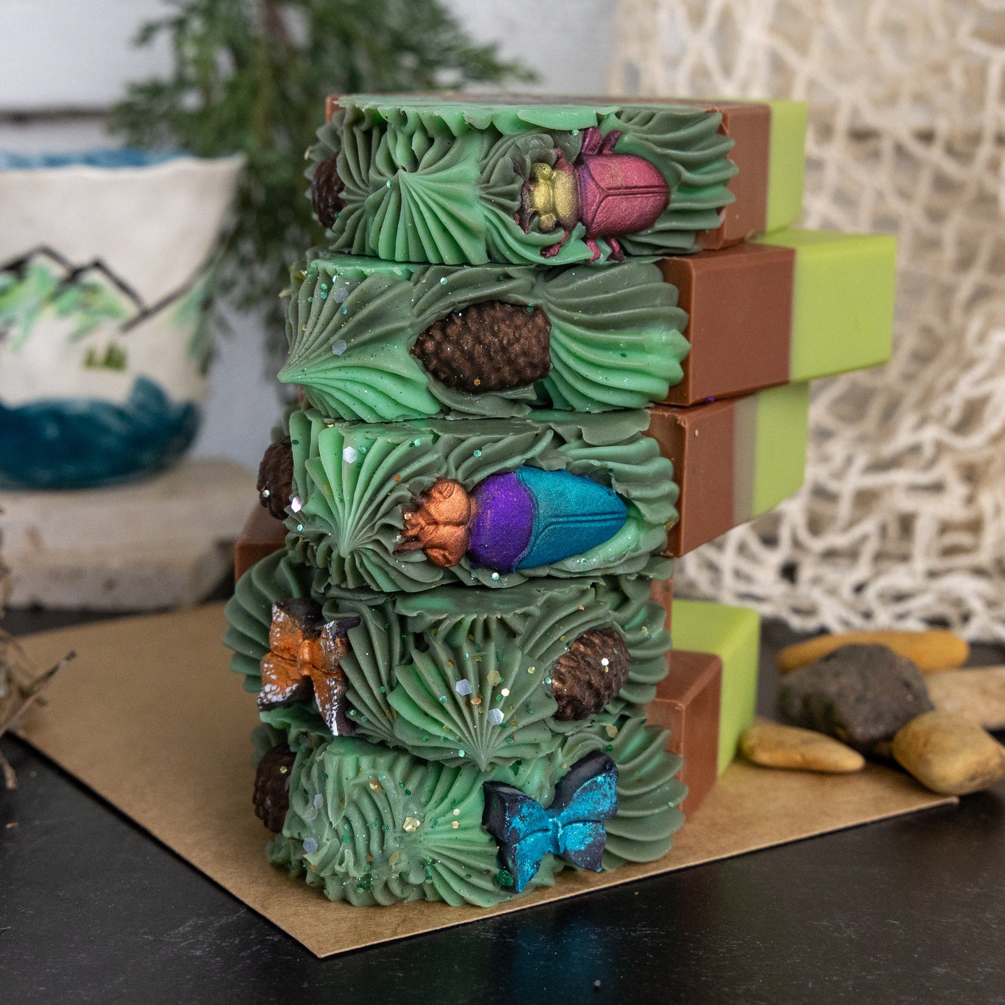 Cabin in the Pines Frosted Soap