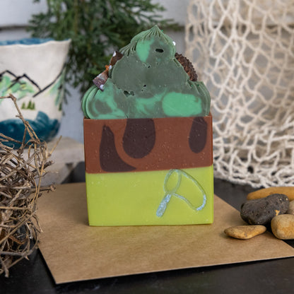 Cabin in the Pines Frosted Soap