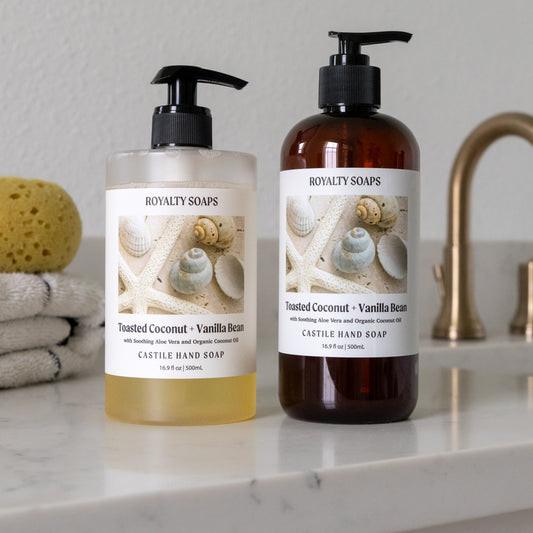 Toasted Coconut + Vanilla Bean Castile Liquid Hand Soap