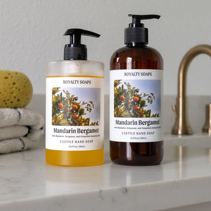 Mandarin Bergamot Castile Liquid Hand Soap