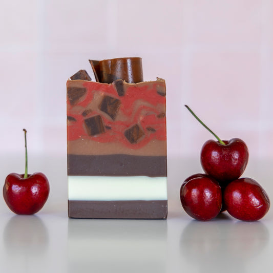 Bordeaux Cherry + Cocoa Artisan Soap