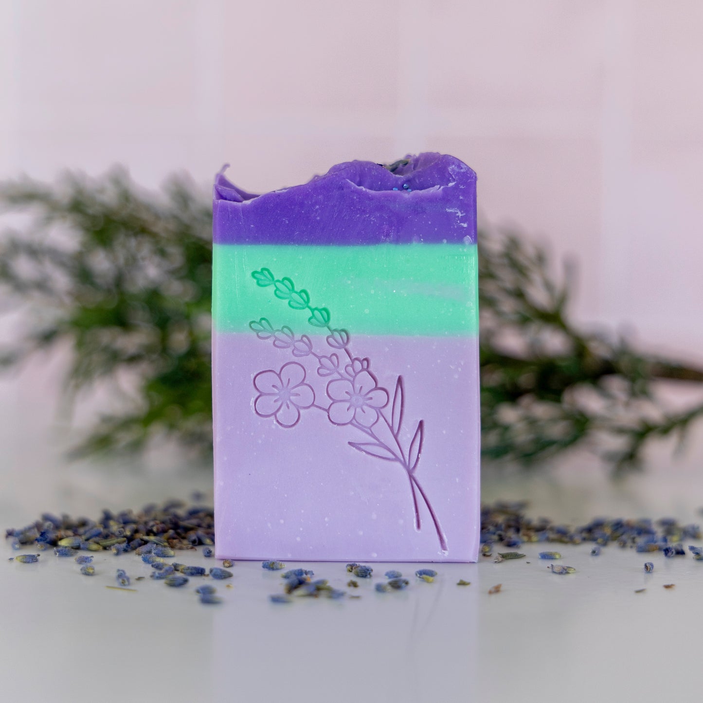 Wild Lavender + Basil Artisan Soap