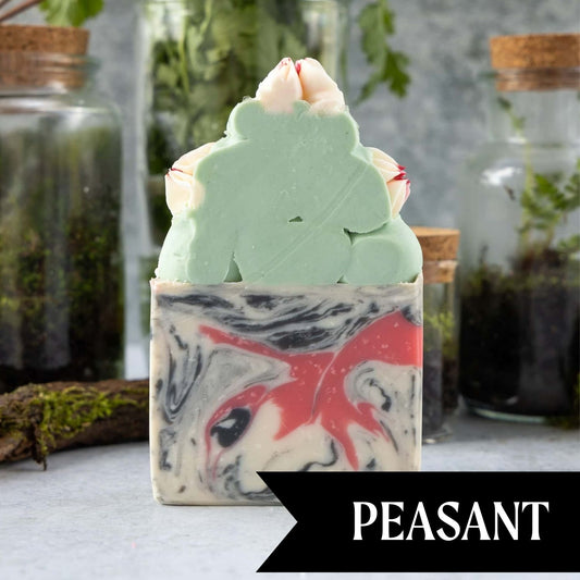 PEASANT Japanese Cherry Blossom Frosted Soap