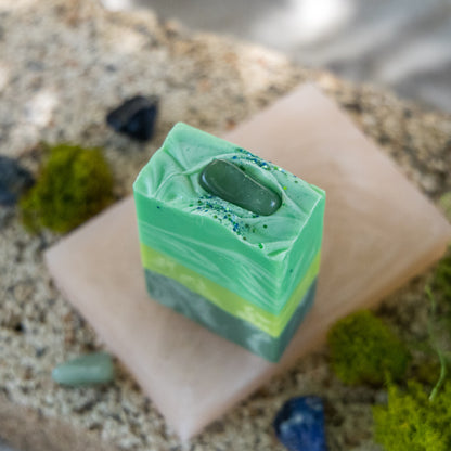 Aventurine Artisan Soap