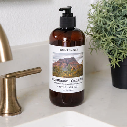 Yuzu Blossom + Cactus Fruit Castile Liquid Hand Soap