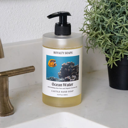 Ocean Water Castile Liquid Hand Soap