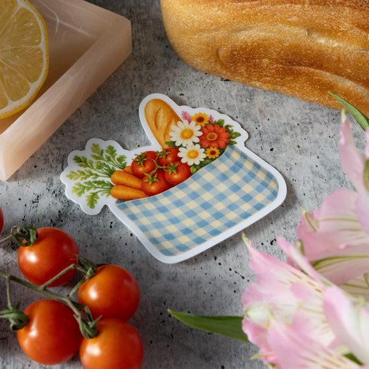 Market Tote Sticker