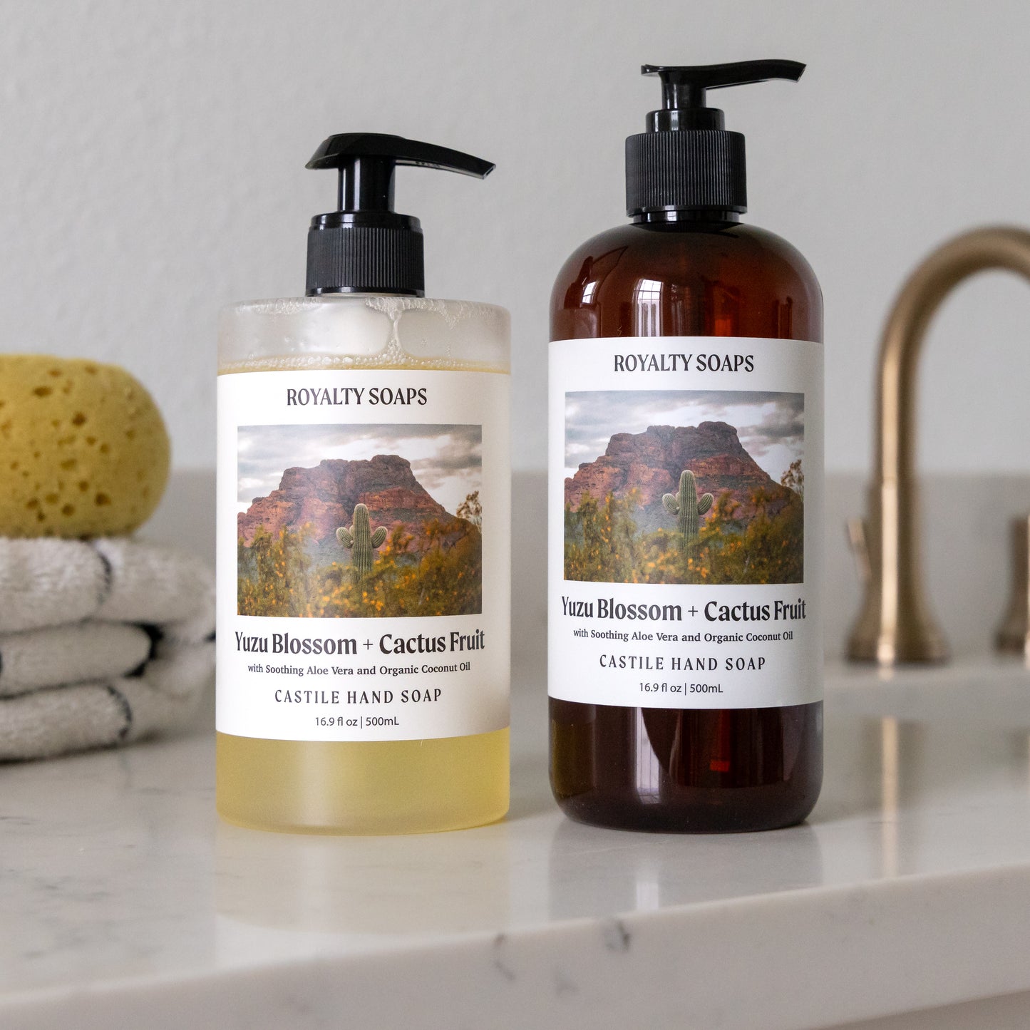 Yuzu Blossom + Cactus Fruit Castile Liquid Hand Soap